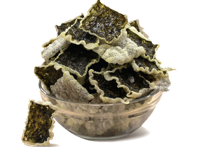 snack rong biển bột hải sản lắc