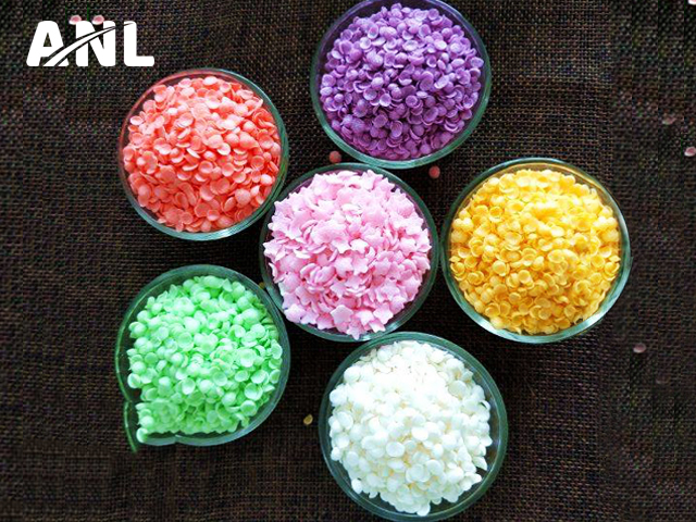 bột chiên xù hoa tuyết nhiều màu sắc