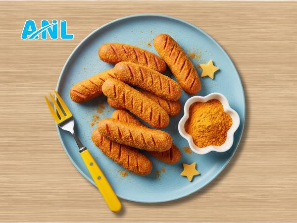 Xúc xích chiên lắc phô mai