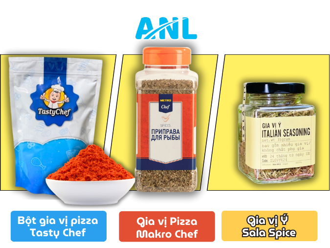 Top 3 sản phẩm bột pizza được đầu bếp tin dùng