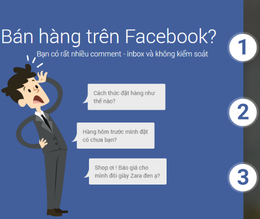 Quản lý bán hàng hiệu quả trên Facebook - F-page