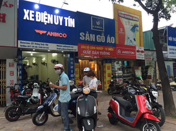 Mở lớp dậy nghề sửa chữa xe đạp điện tại Hà Nội