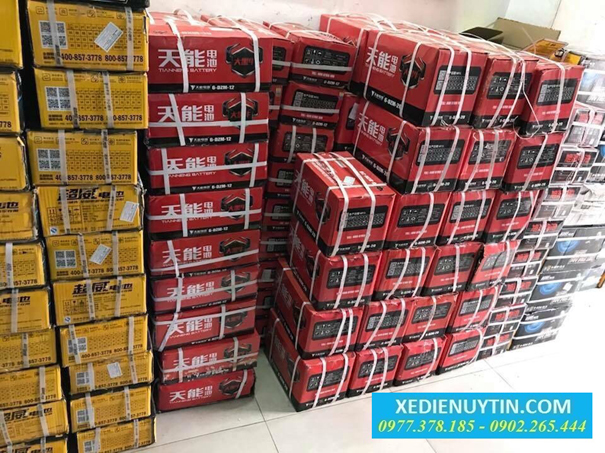 Thay ắc quy xe đạp điện Thiên Năng