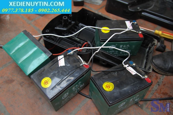 Ắc quy xe đạp điện mới