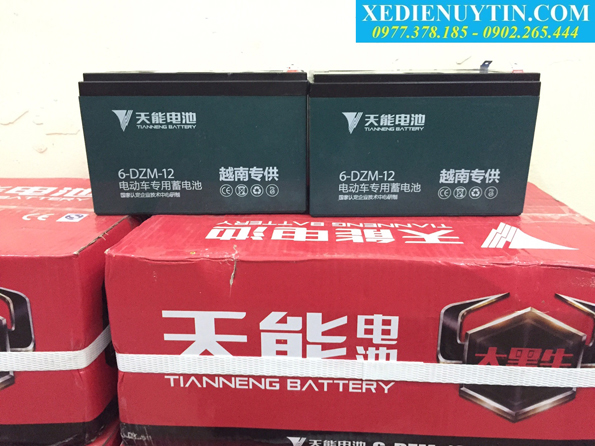 Ắc quy xe đạp điện Thiên Năng
