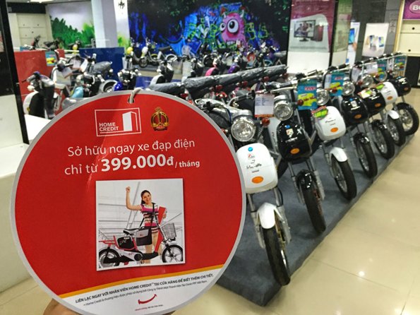 Cửa hàng bán xe đạp điện chính hãng