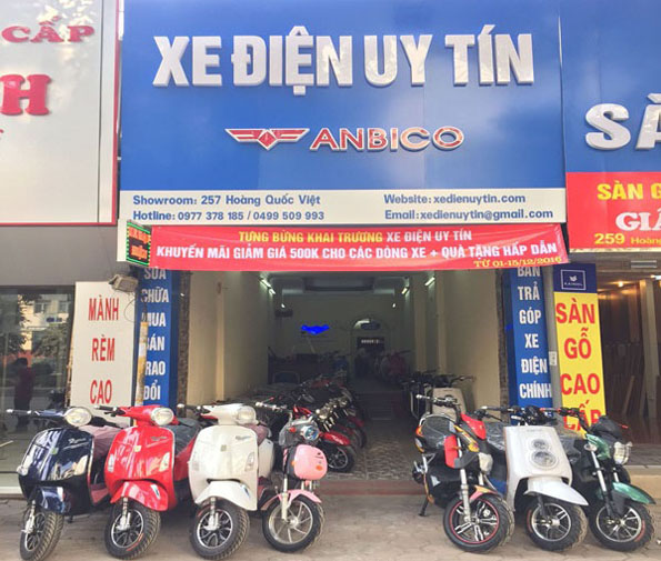 Cửa hàng bán xe đạp điện uy tín