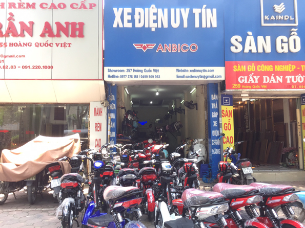Cửa hàng bán xe đạp điện uy tín tại hà nội