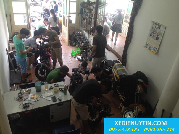 Trung tâm đào tạo dậy nghề sửa chữa xe đạp điện
