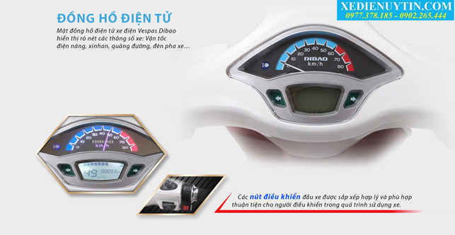 Giá xe máy điện Vespa Dibao
