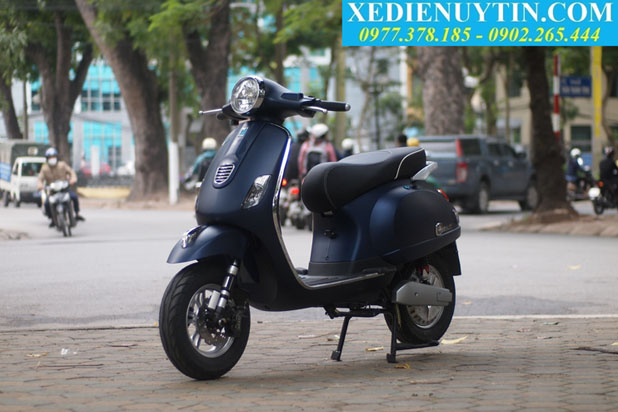 Xe máy điện Vespa lx150 mầu xanh