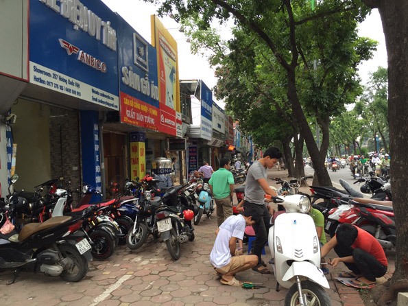 Sửa xe đạp điện ở Hà Nội