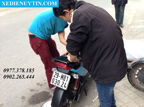 Đăng ký xe máy điện tại hà nội