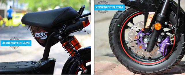 Xe điện Giant m133s phanh đĩa, giảm sóc