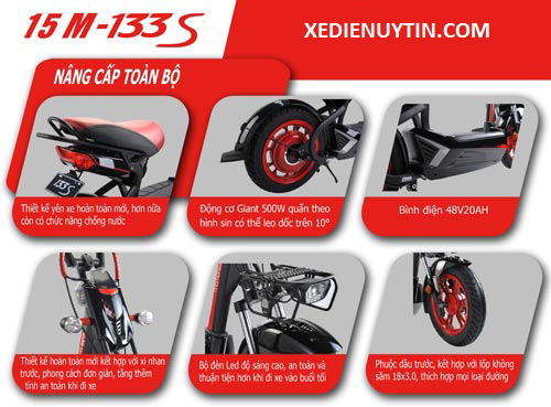 Quãng đường di chuyển của Giant M133s