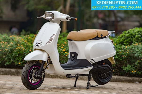Xe máy điện Vespa Lx mầu trắng