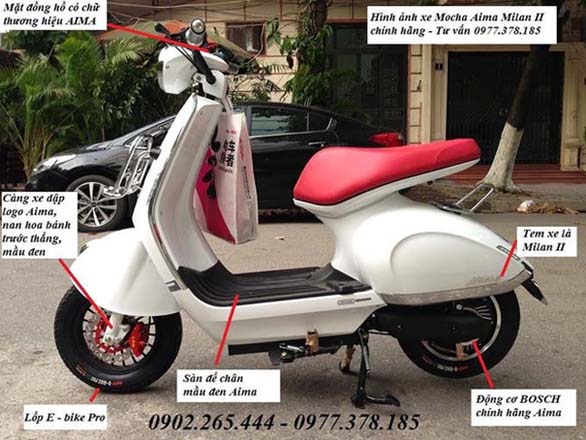 Xe điện Milan II nhập khẩu