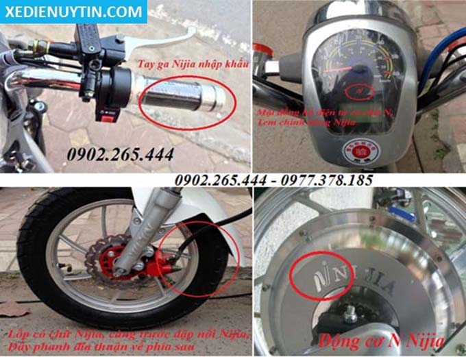Xe đạp điện Nijia 2015 chính hãng