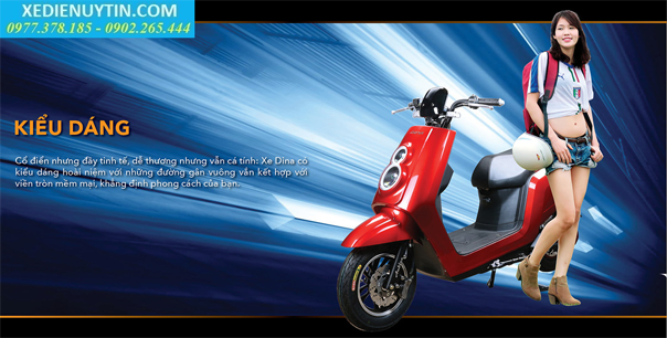 Xe máy điện Anbico Dina chính hãng