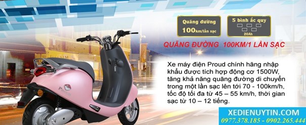 Xe điện Proud Aima mới