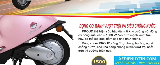 Xe máy điện Proud Aima nhập khẩu chính hãng