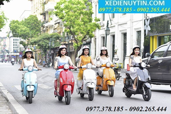 XE DIEN KIEU DANG VESPA MILAN II Nijia 2016 Giant 133s Zoomer Xmen nhap khau co tra gop