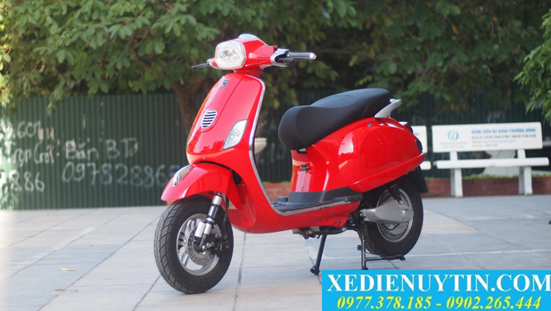 Xe máy điện Vespa lx150 đèn vuông - 07