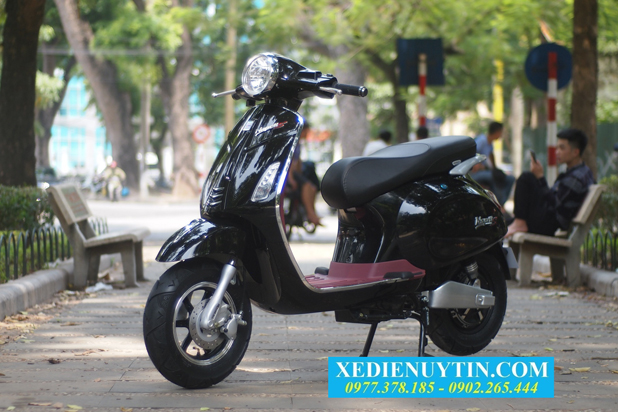 Xe máy điện Vespa Napoli S mầu đen