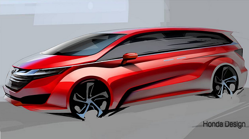 Hé lộ xe Honda 7 chỗ sắp ra mắt tại Triển lãm Ôtô Việt Nam 2015