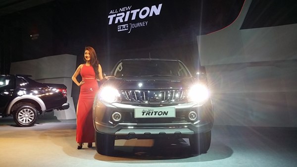 Mitsubishi Triton lột xác, quyết đấu Ford Ranger