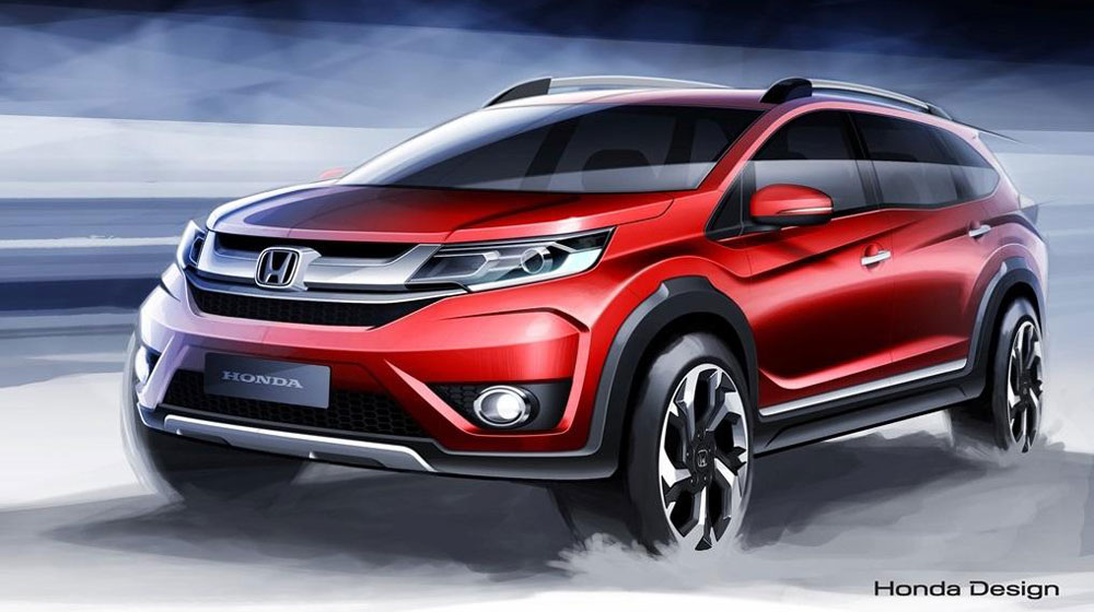 Honda BR-V crossover sẽ có động cơ xăng 1.8L