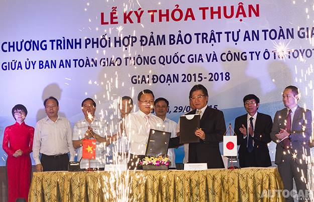 Toyota chung tay cải thiện an toàn giao thông