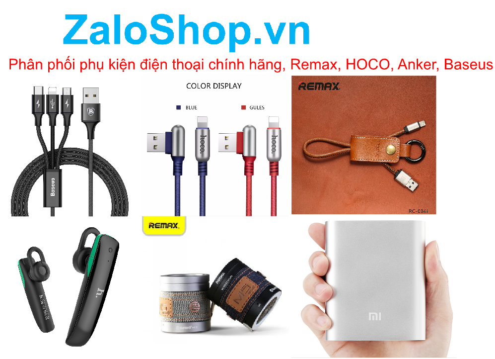 ZaloShop.vn nhà phân phối sỉ lẻ, chính hãng các thuơng hiệu Remax, Unitek, Ztek, Dtech, R8, EACH, Motospeed, Gamdias Chuyên phân phối phụ kiện game