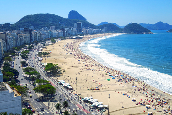 Bai bien Copacabana - Brazil