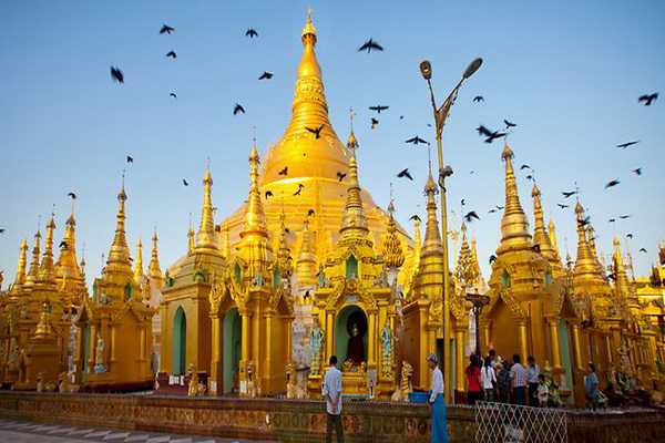 Chùa Vàng Swedagon Myanmar