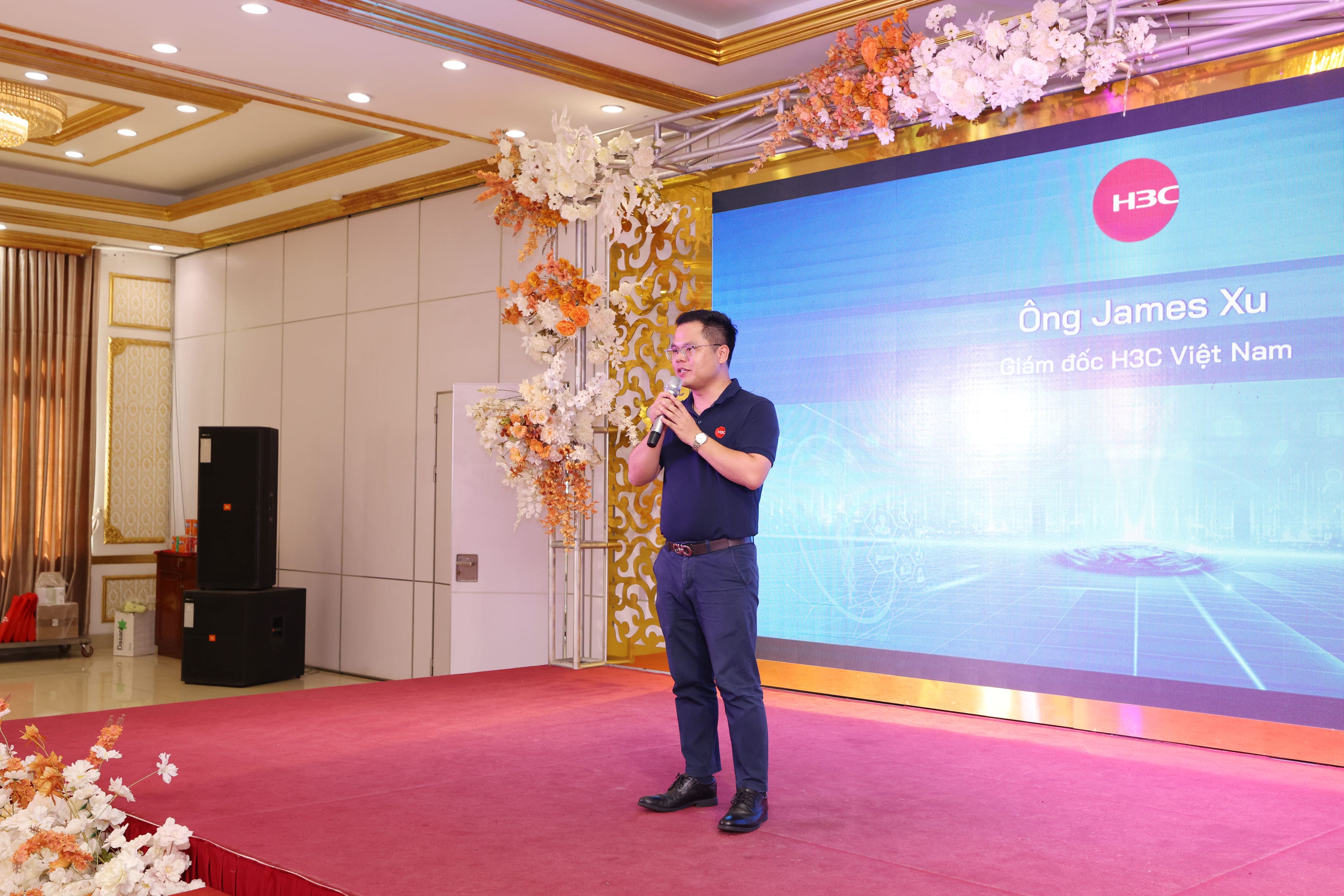 Ông James Xu - Giám đốc H3C TECHNOLOGIES Việt Nam
