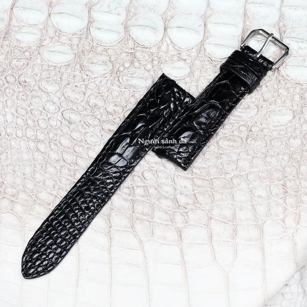 dây đông hồ da cá sấu lườn tay