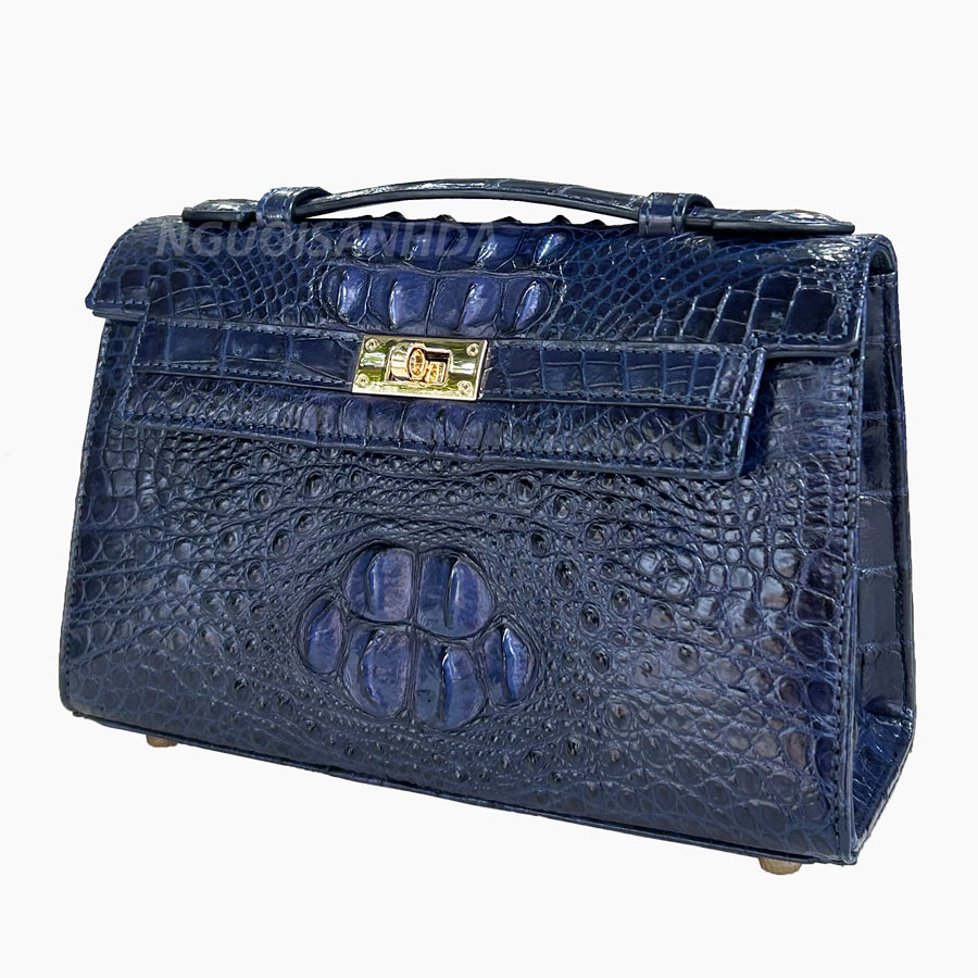 Túi xách da cá sấu size 22