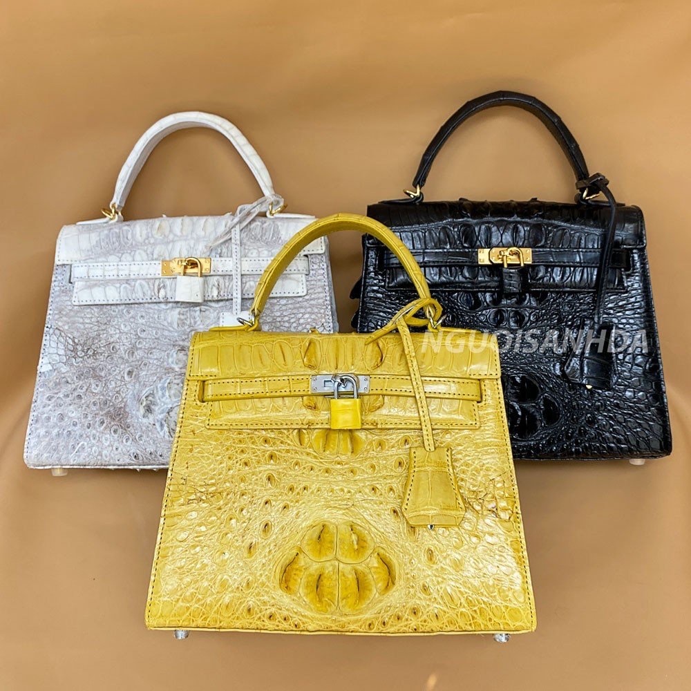 Túi xách da cá sấu thật
