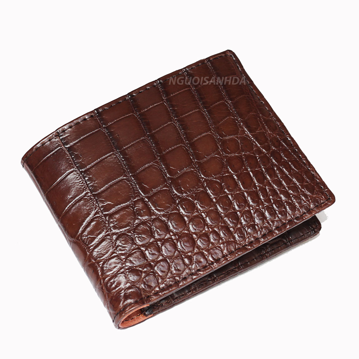 Ví nam da bụng cá sấu