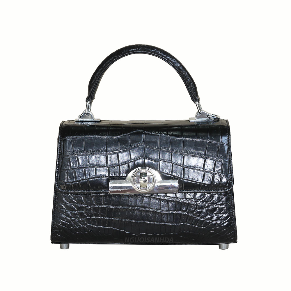 Túi xách da bụng cá sấu thật