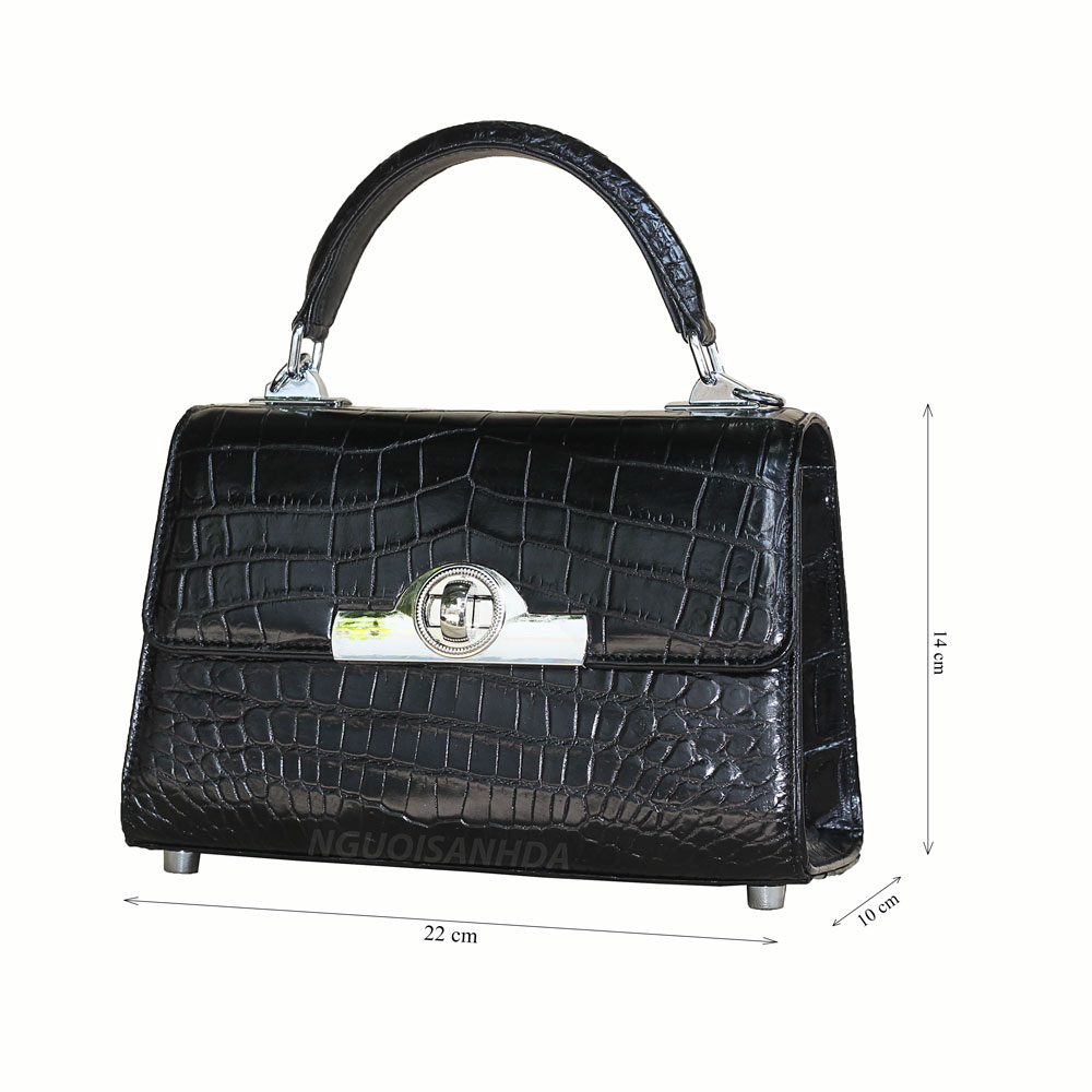 Túi xách da cá sấu size 22