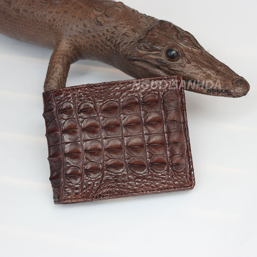 ví nam da cá sấu 2 mặt
