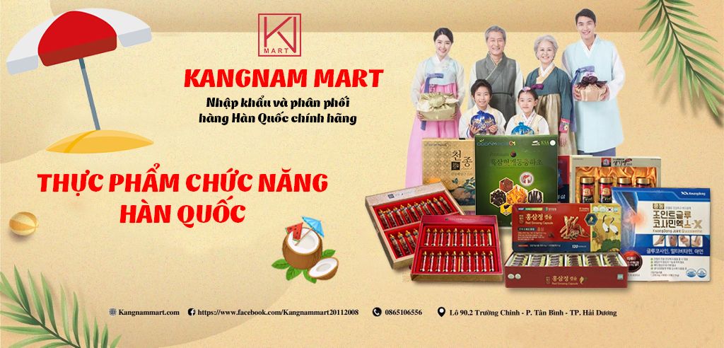 Thực phẩm chức năng Hàn Quốc chính hãng