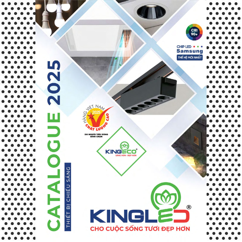Catalogue bảng giá thiết bị đèn led chiếu sáng Kingled mới nhất 2025