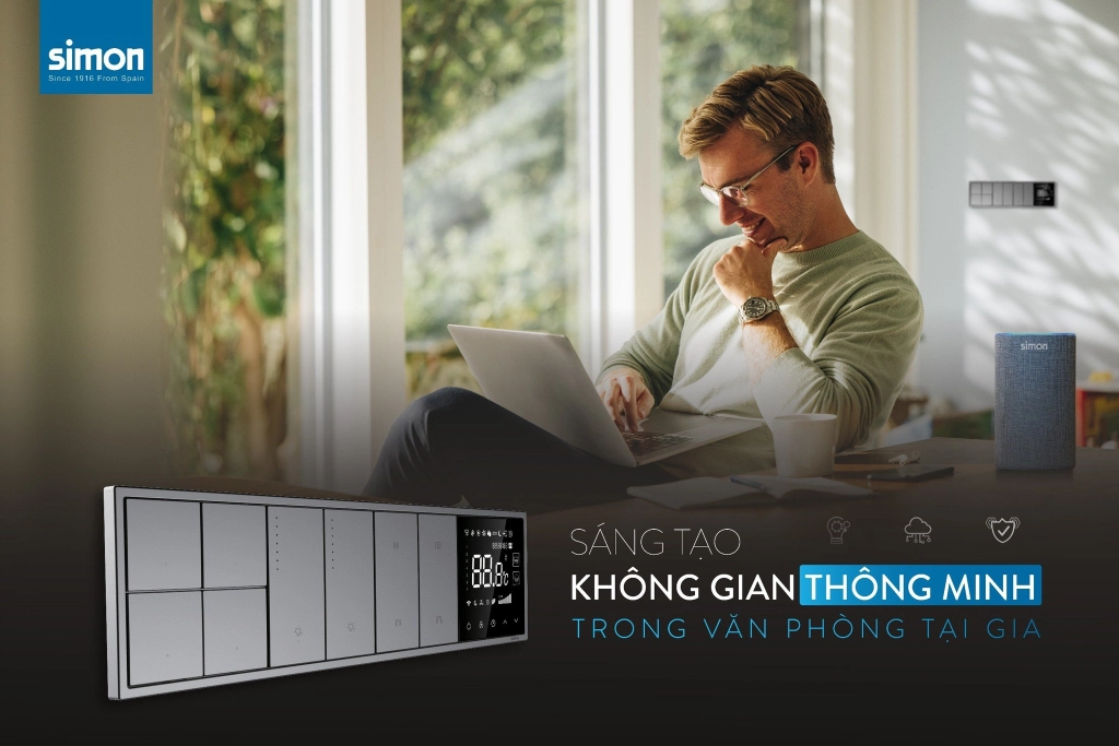 Catalogue Bảng giá công tắc thông minh mặt vuông Simon smart mới nhất năm 2025