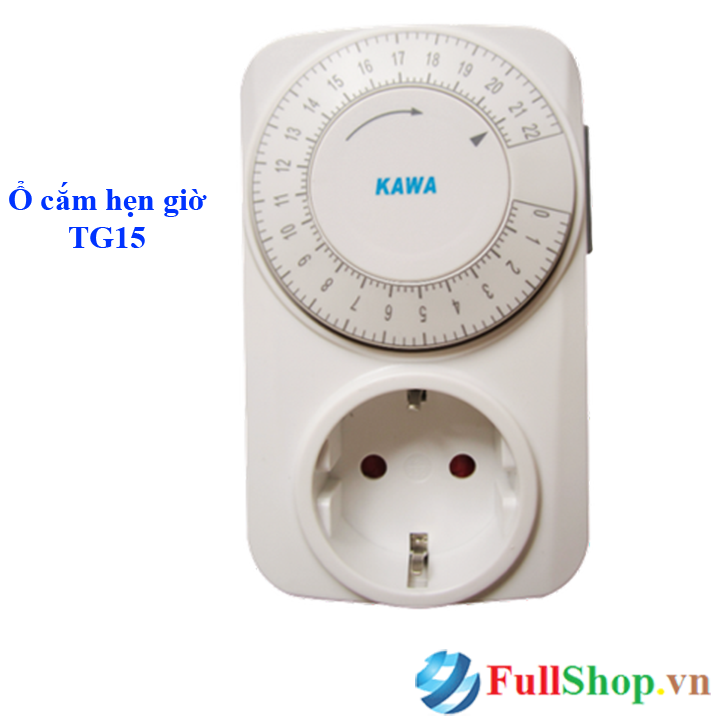 Ổ cắm hẹn giờ TG15