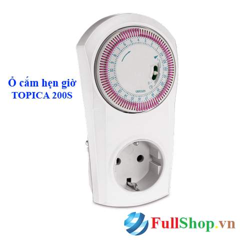 ổ cắm hẹn giờ topica 200s