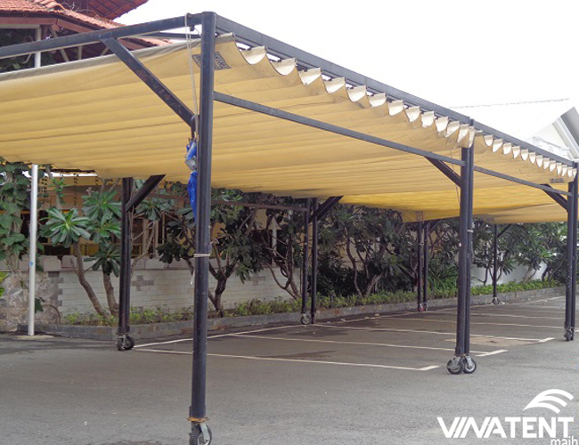 Mái xếp di động