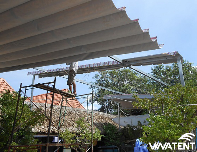 Mái xếp di động